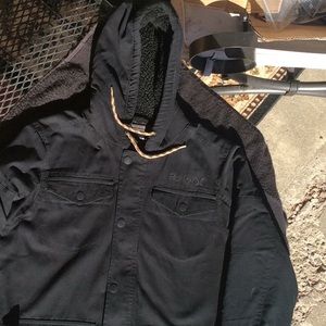 Men’s small black Hurley Coat.